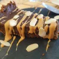 Chocolate peanut butter pie at Bosque in Sintra