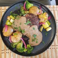 Portobello steak at Bosque in Sintra