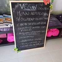 menu of the day at Bosque in Sintra