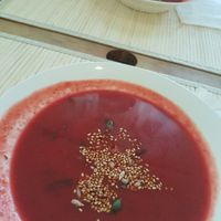 Sopa beterraba at Bosque in Sintra