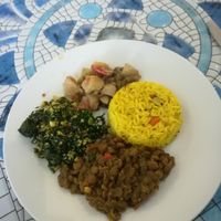 Main dish at Bosque in Sintra