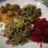 Main plate dinner at Bosque in Sintra