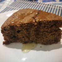 Hazelnut cake at Bosque in Sintra