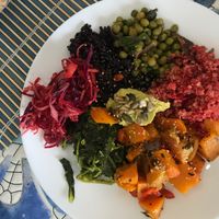 Different meals  at Bosque in Sintra