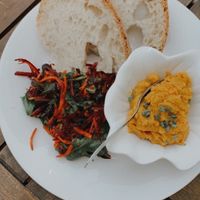 Starter Chickpea Paté at Bosque in Sintra