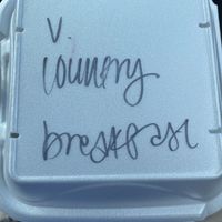 Vegan country breakfast container   at The Buzz Coffee & Cafe in Burnsville
