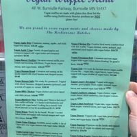 New menu as of 4/21/18 at The Buzz Coffee & Cafe in Burnsville