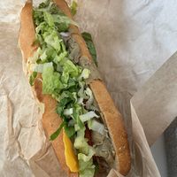 Turkey Hogie at LUHV Vegan Deli in Philadelphia