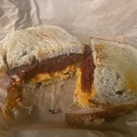 The Rueben!!  at LUHV Vegan Deli in Philadelphia