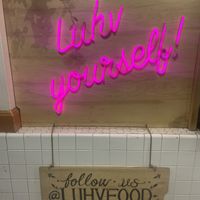 LUHV Yourself… go on    at LUHV Vegan Deli in Philadelphia