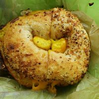 Bacon, egg, and cheese at LUHV Vegan Deli in Philadelphia