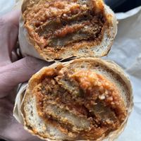 Seitan Parm Sándwich   at LUHV Vegan Deli in Philadelphia