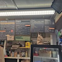 Menu at LUHV Vegan Deli in Philadelphia