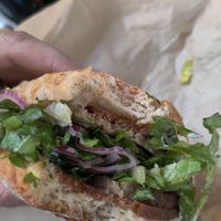 Turkey Sandwich (2/2) at LUHV Vegan Deli in Philadelphia