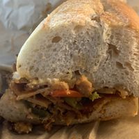 Cheesesteakk  at LUHV Vegan Deli in Philadelphia