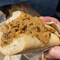 Cheesesteak  at LUHV Vegan Deli in Philadelphia