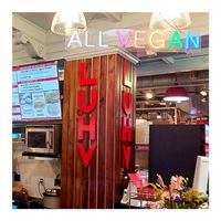 Venue kiosk at LUHV Vegan Deli in Philadelphia