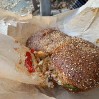 Cheesesteak at LUHV Vegan Deli in Philadelphia
