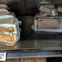 cake at LUHV Vegan Deli in Philadelphia