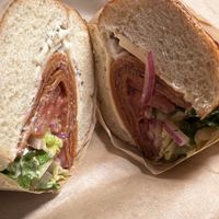 Italian Hoagie 😋  at LUHV Vegan Deli in Philadelphia