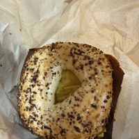 Egg and bacon sandwich   at LUHV Vegan Deli in Philadelphia