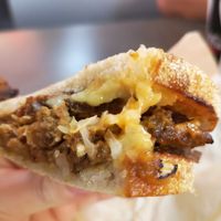 Reuben Sandwich at LUHV Vegan Deli in Philadelphia