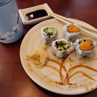Vegetarian and Sweet Potato rolls at Tsunami in West Chester