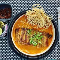Khao Soi   at Moreganic Restaurant at Away Chiang Mai Thapae Vegan Retreat in Chiang Mai