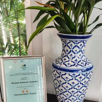 Awards at Moreganic Restaurant at Away Chiang Mai Thapae Vegan Retreat in Chiang Mai