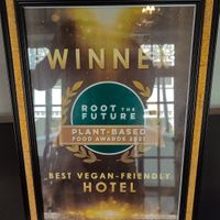 Awards at Moreganic Restaurant at Away Chiang Mai Thapae Vegan Retreat in Chiang Mai