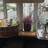 Drinks  at Moreganic Restaurant at Away Chiang Mai Thapae Vegan Retreat in Chiang Mai