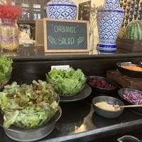 Salad bar   at Moreganic Restaurant at Away Chiang Mai Thapae Vegan Retreat in Chiang Mai