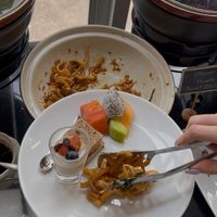 brakfast - udon  at Moreganic Restaurant at Away Chiang Mai Thapae Vegan Retreat in Chiang Mai