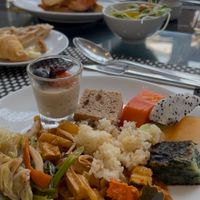 breakfastt  at Moreganic Restaurant at Away Chiang Mai Thapae Vegan Retreat in Chiang Mai