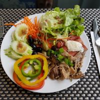Breakfast at Moreganic Restaurant at Away Chiang Mai Thapae Vegan Retreat in Chiang Mai