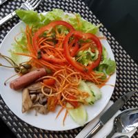 Breakfast at Moreganic Restaurant at Away Chiang Mai Thapae Vegan Retreat in Chiang Mai