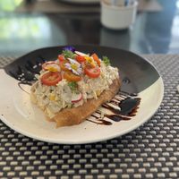 Crab  at Moreganic Restaurant at Away Chiang Mai Thapae Vegan Retreat in Chiang Mai