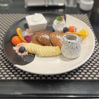 Banana Pancakes  at Moreganic Restaurant at Away Chiang Mai Thapae Vegan Retreat in Chiang Mai