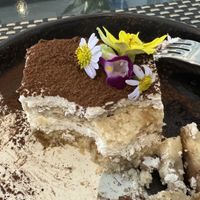 Tiramisu tastes greatt  at Moreganic Restaurant at Away Chiang Mai Thapae Vegan Retreat in Chiang Mai