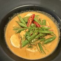 Red curry!!  at Moreganic Restaurant at Away Chiang Mai Thapae Vegan Retreat in Chiang Mai