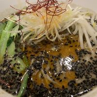 Black sesame  at T's Tantan - Ecute Ueno in Tokyo