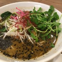 Black sesame tantan at T's Tantan - Ecute Ueno in Tokyo