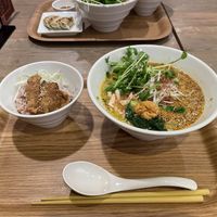 Golden sesame   at T's Tantan - JR Ueno in Tokyo