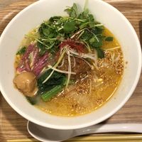 Golden Sesame tantanmen  at T's Tantan - Ecute Ueno in Tokyo