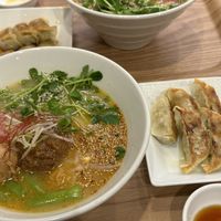 golden sesame ramen  at T's Tantan - Ecute Ueno in Tokyo