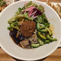 Black sesame cold tantan at T's Tantan - Ecute Ueno in Tokyo