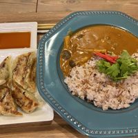 T’s Set2: Massaman curry with mixed beans n mushrooms   at T's Tantan - Ecute Ueno in Tokyo