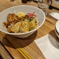 Rice menu (forgot the name) at T's Tantan - JR Ueno in Tokyo