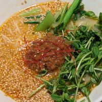 🍜 White Seasam Tantan (980¥ | 6.5$) at T's Tantan - JR Ueno in Tokyo