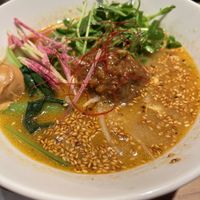 Golden Sesam Tan Tan Ramen  at T's Tantan - JR Ueno in Tokyo